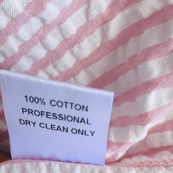 Petersyn Arabella Ruffled Striped One-shoulder neckline top size Large - Picture 11 of 11